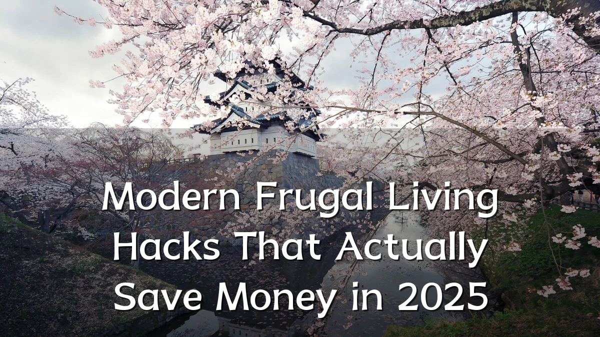 Modern Frugal Living Hacks That Actually Save Money in 2025